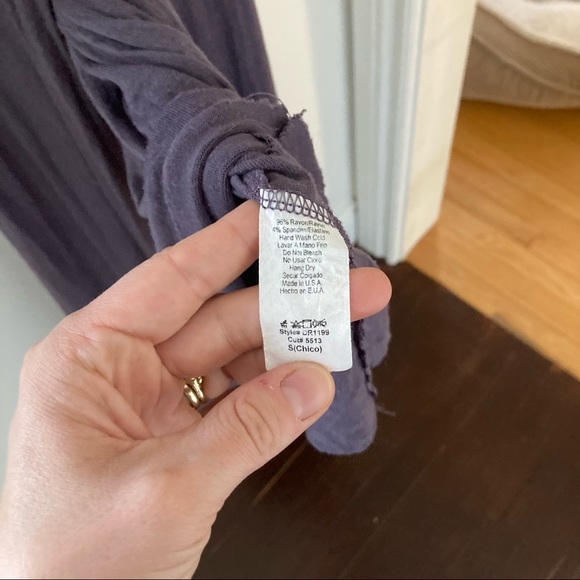 Stunning Purple cocoon wrap hi low maxi tank dress s! - Picture 2 of 7